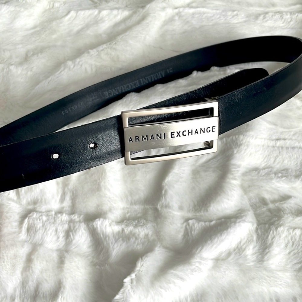 Mens Armani exchange belt